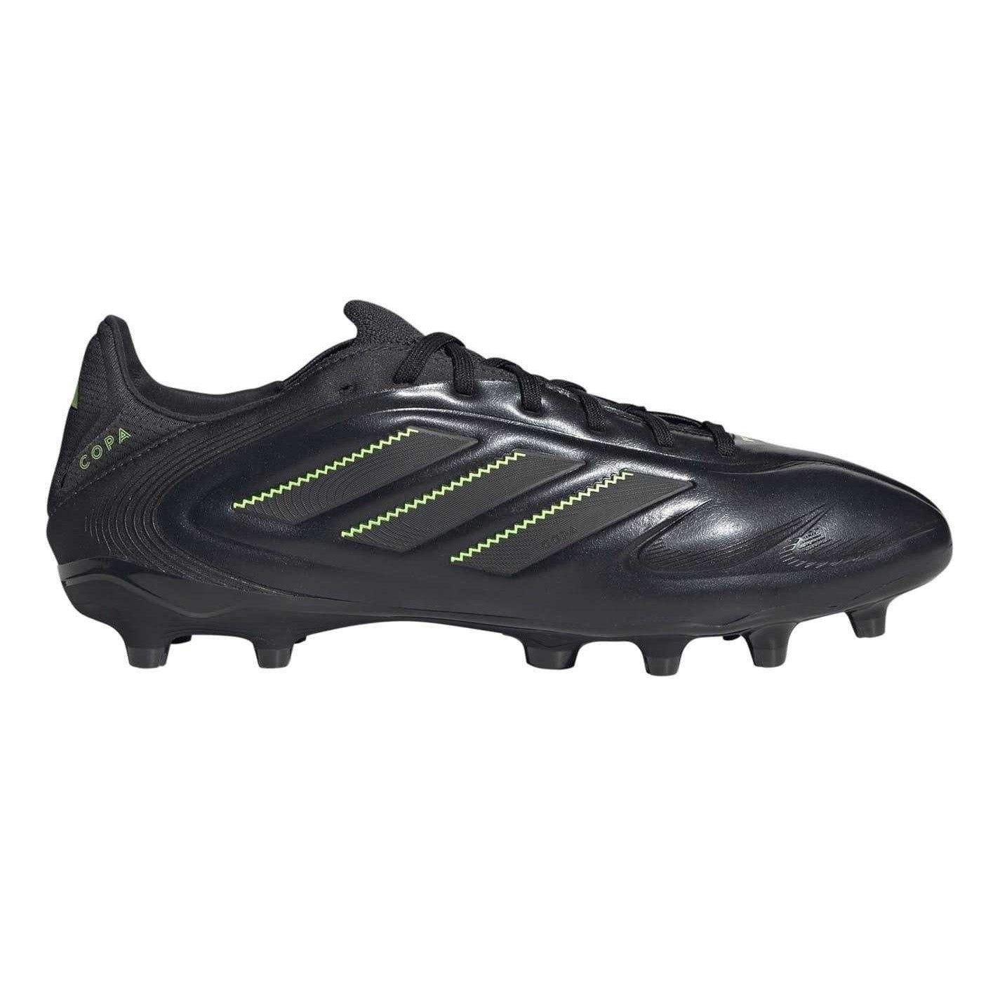 Black-Grey - Front - Adidas Mens Copa Pure 3 Pro Firm Ground Football Boots