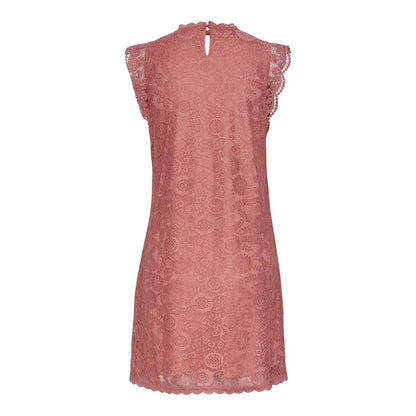 Canyon Rose - Back - Pieces Womens-Ladies Olline Lace Casual Mini Dress