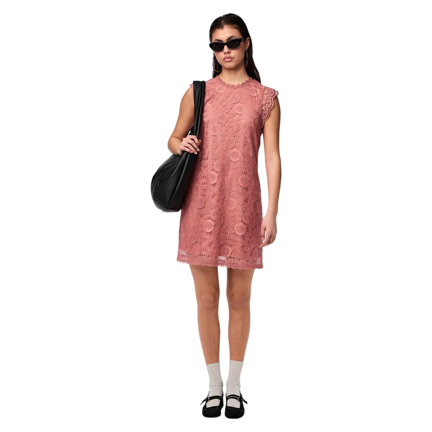 Canyon Rose - Lifestyle - Pieces Womens-Ladies Olline Lace Casual Mini Dress