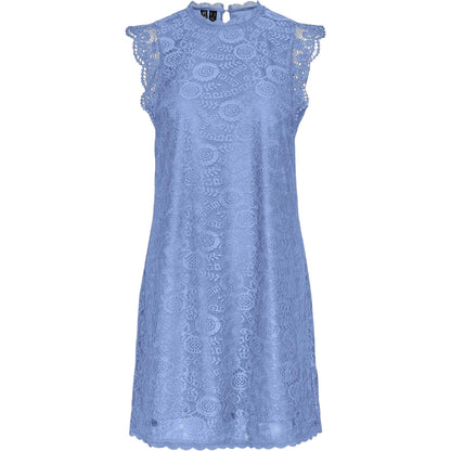 Hydrangea - Front - Pieces Womens-Ladies Olline Lace Casual Mini Dress