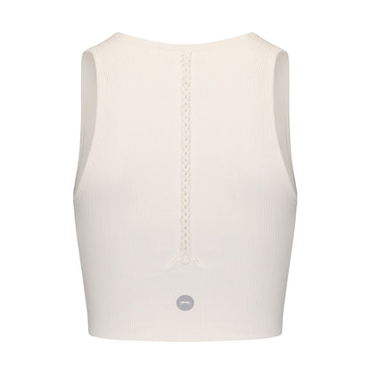 Green-Sugar Swizzle - Back - Slazenger Womens-Ladies V Neck Slim Crop Top (Pack of 2)