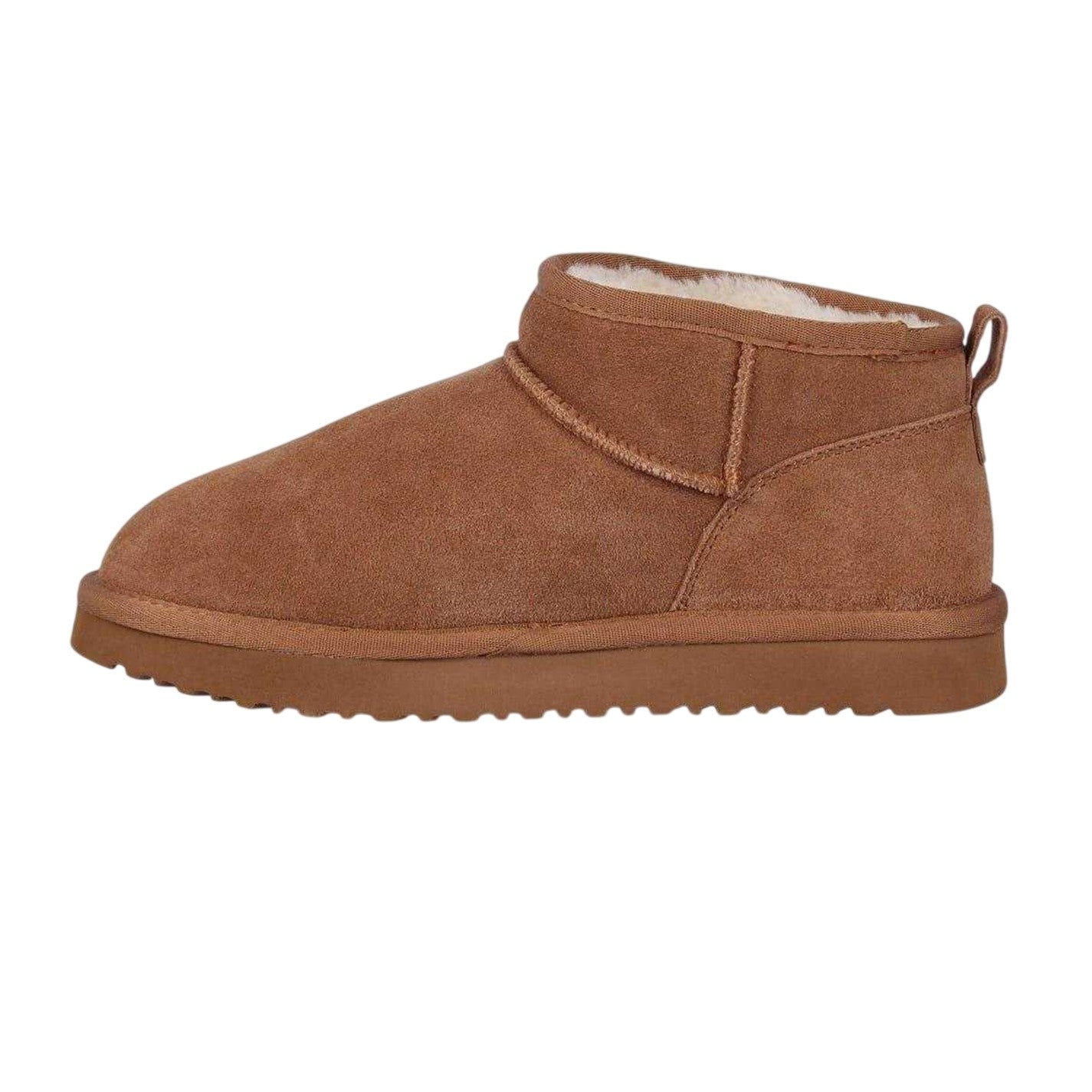 Tan - Side - Jack Wills Womens-Ladies Leather Snug Fit Boots
