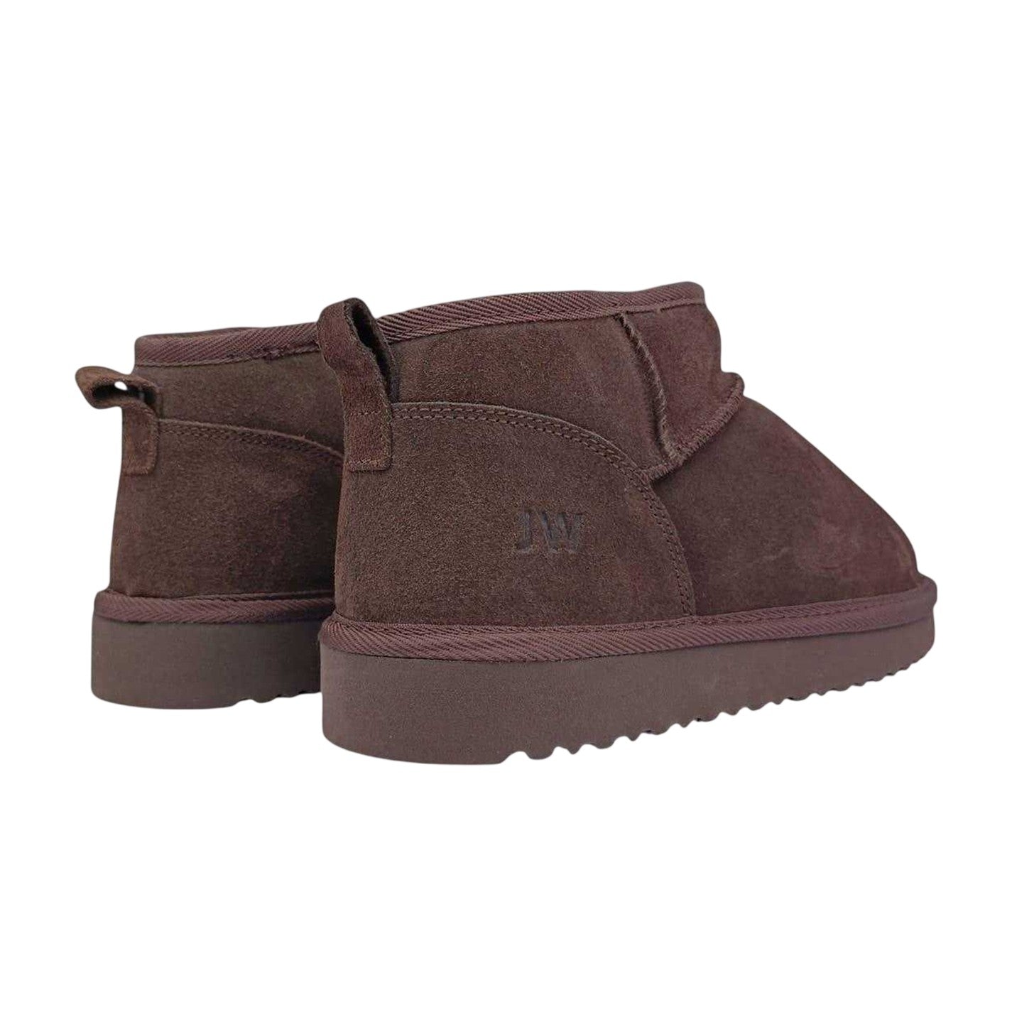 Chocolate - Back - Jack Wills Womens-Ladies Leather Snug Fit Boots