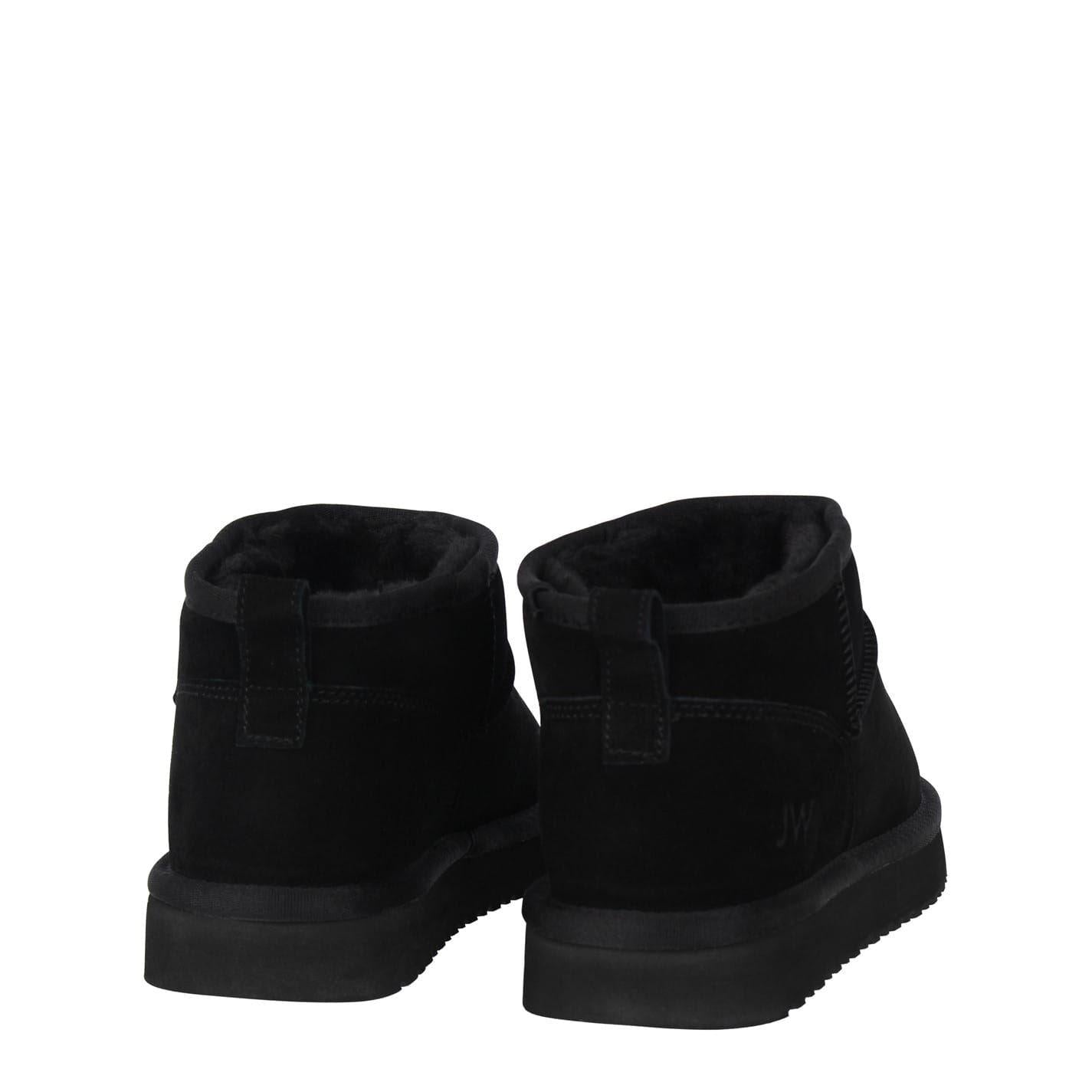 Jet Black - Lifestyle - Jack Wills Womens-Ladies Leather Snug Fit Boots