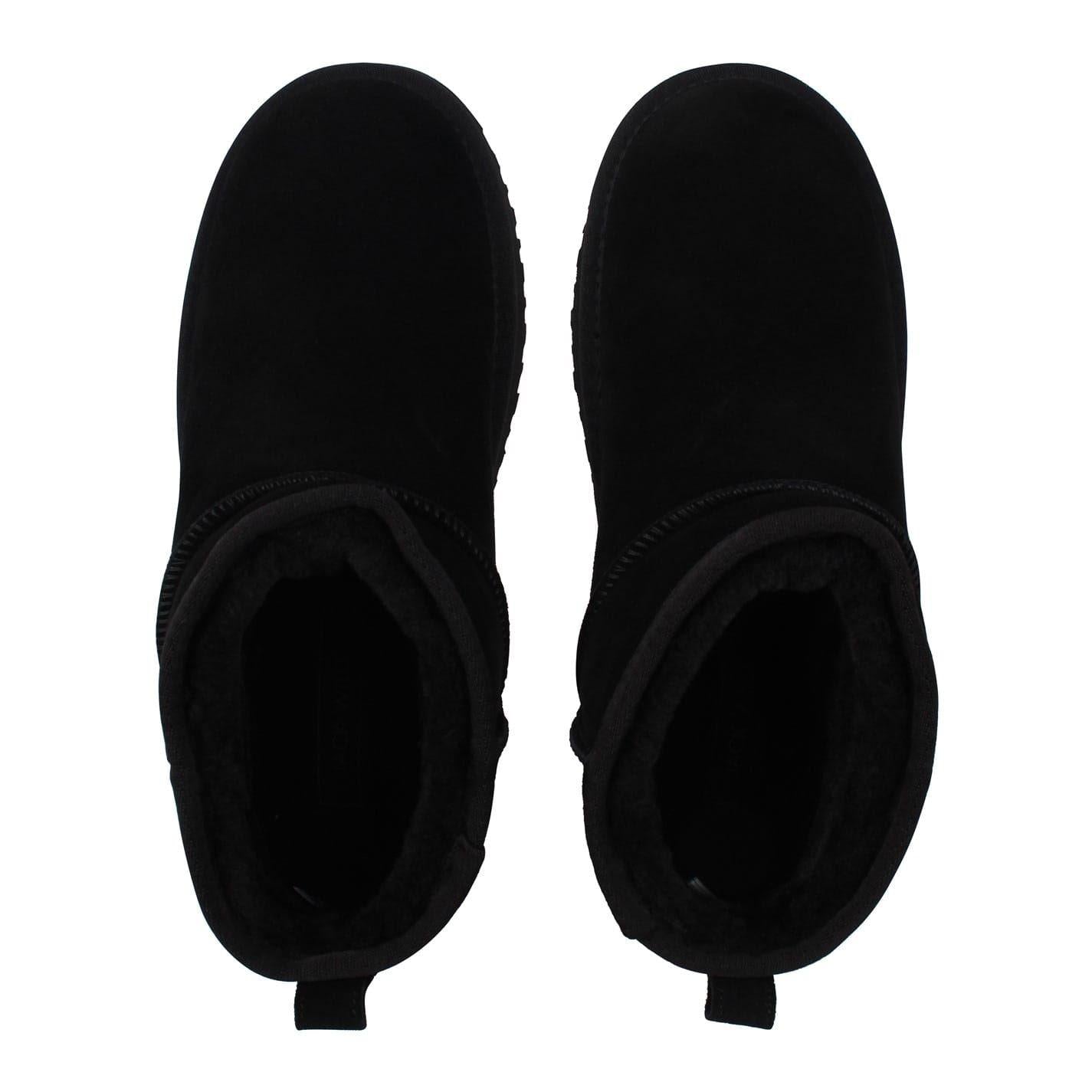 Jet Black - Pack Shot - Jack Wills Womens-Ladies Leather Snug Fit Boots
