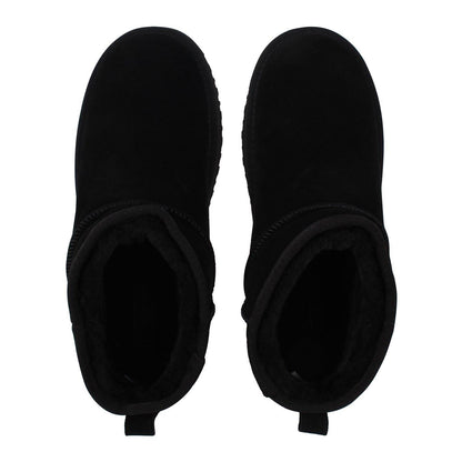 Jet Black - Pack Shot - Jack Wills Womens-Ladies Leather Snug Fit Boots