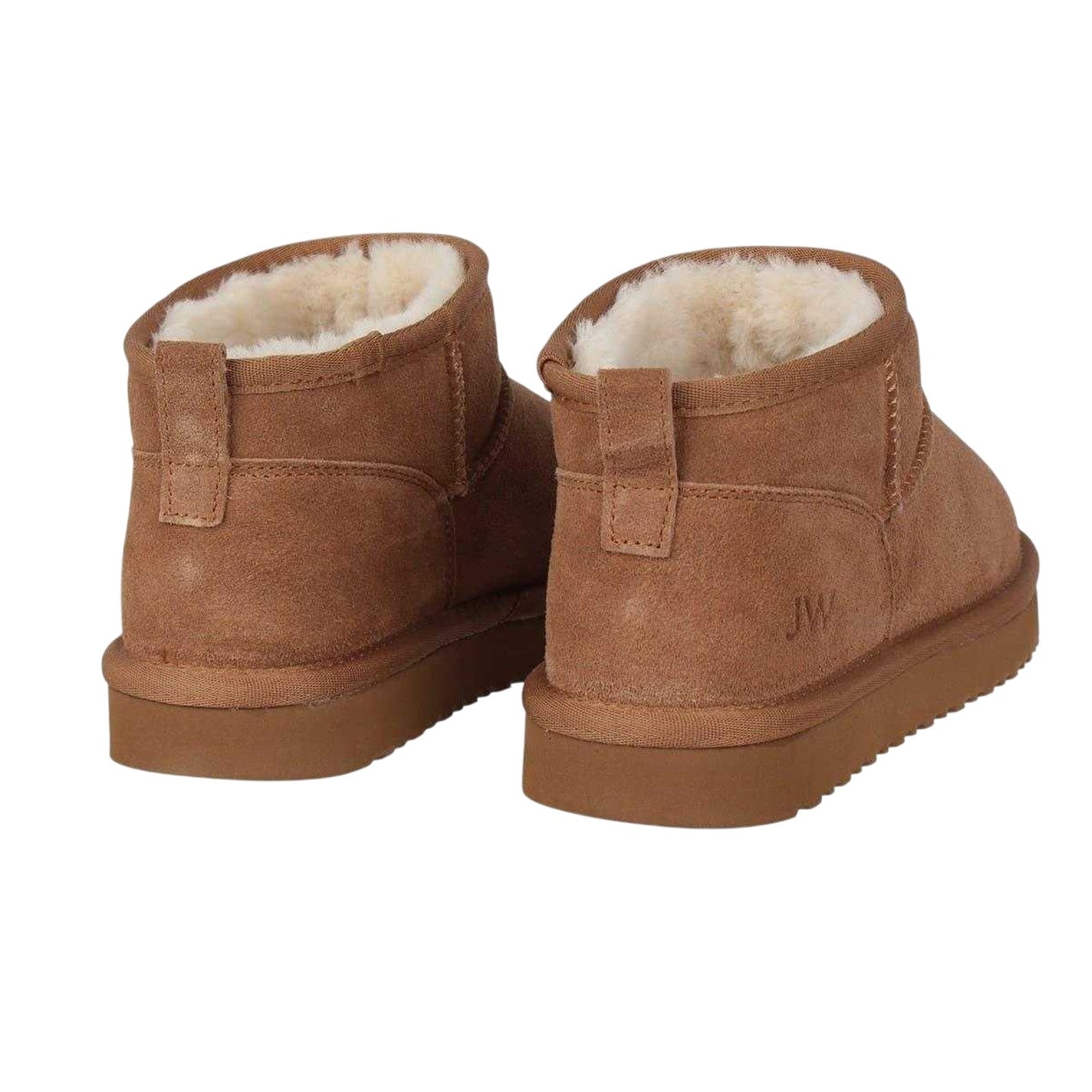 Tan - Back - Jack Wills Womens-Ladies Leather Snug Fit Boots