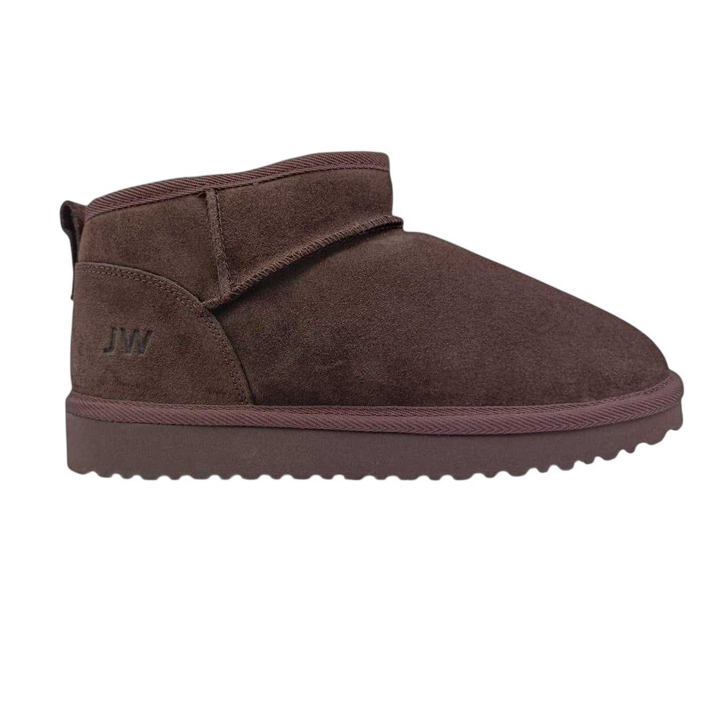 Chocolate - Front - Jack Wills Womens-Ladies Leather Snug Fit Boots