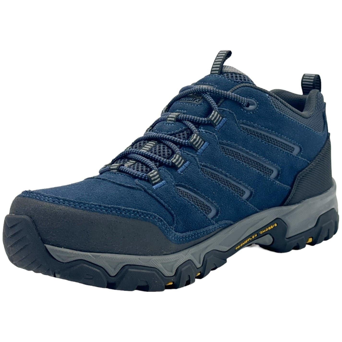 Navy - Lifestyle - Karrimor Mens Mount Suede Low Waterproof Walking Shoes