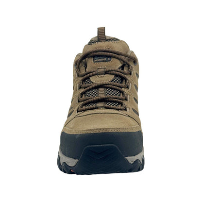 Taupe - Pack Shot - Karrimor Mens Mount Suede Low Waterproof Walking Shoes