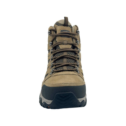 Taupe - Pack Shot - Karrimor Mens Mount Mid Leather Waterproof Walking Boots
