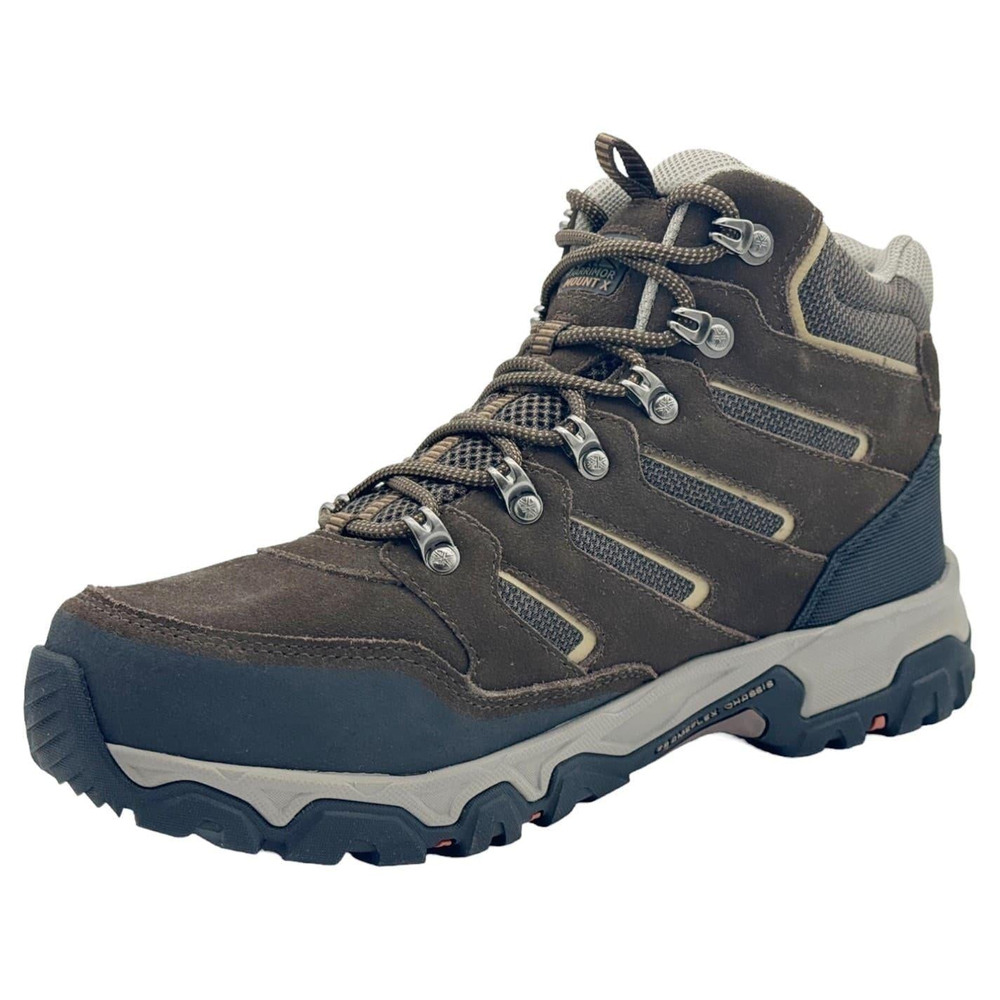 Brown - Lifestyle - Karrimor Mens Mount Mid Leather Waterproof Walking Boots