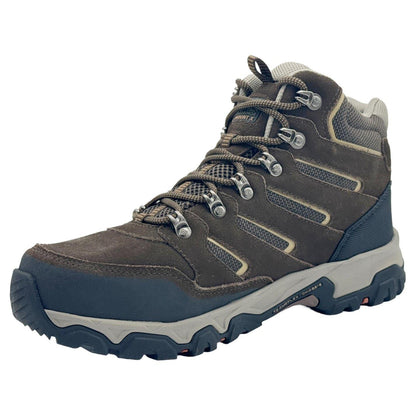 Brown - Lifestyle - Karrimor Mens Mount Mid Leather Waterproof Walking Boots