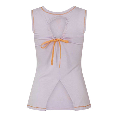 Multicoloured - Back - Puma Womens-Ladies Tie Back Vest Top