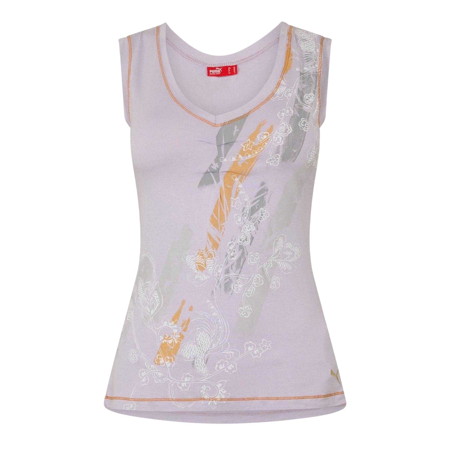 Multicoloured - Front - Puma Womens-Ladies Tie Back Vest Top