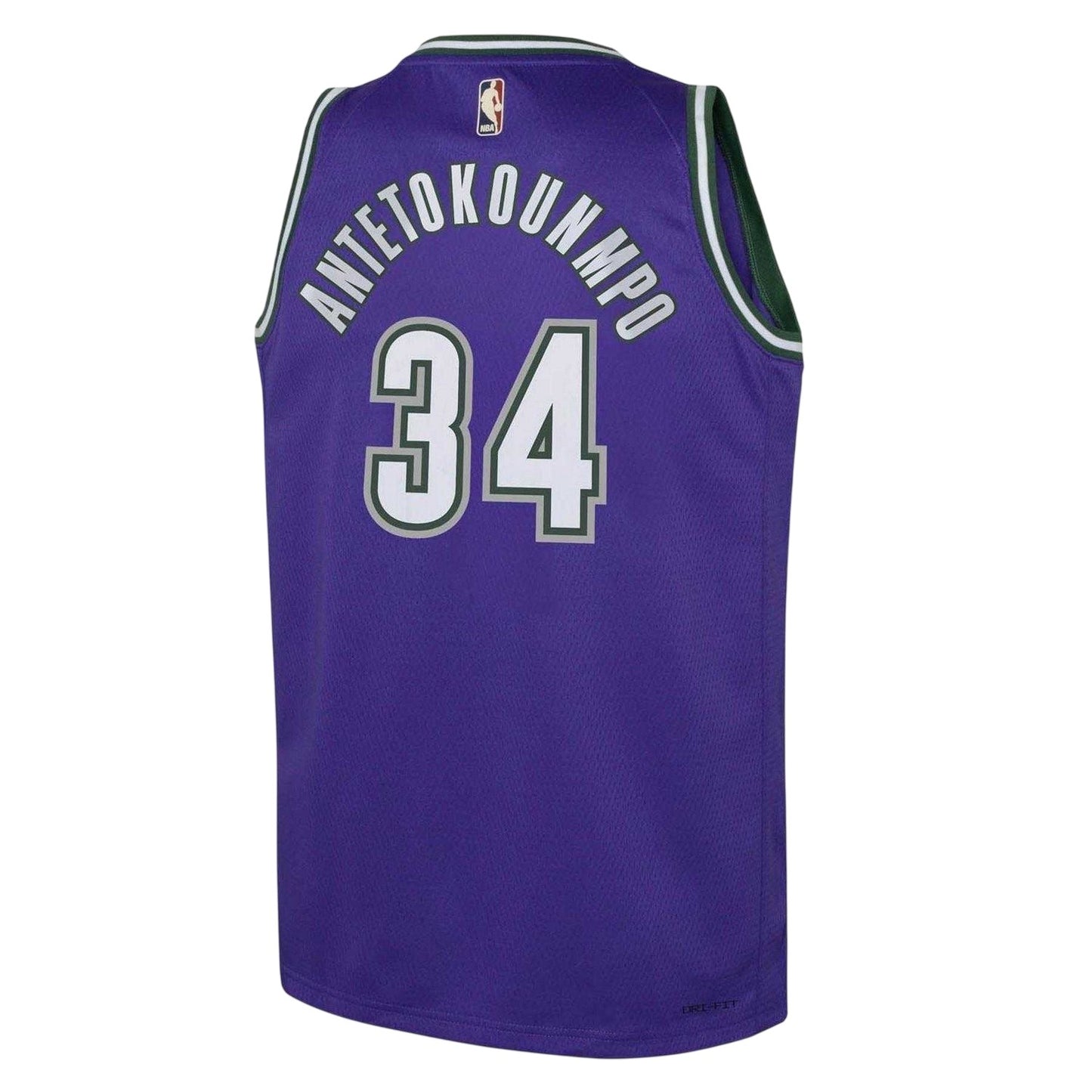 Purple - Back - Nike Boys NBA Basketball Jersey