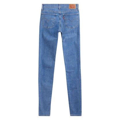 Blue - Back - Levis Womens-Ladies 710 Super Skinny Jeans