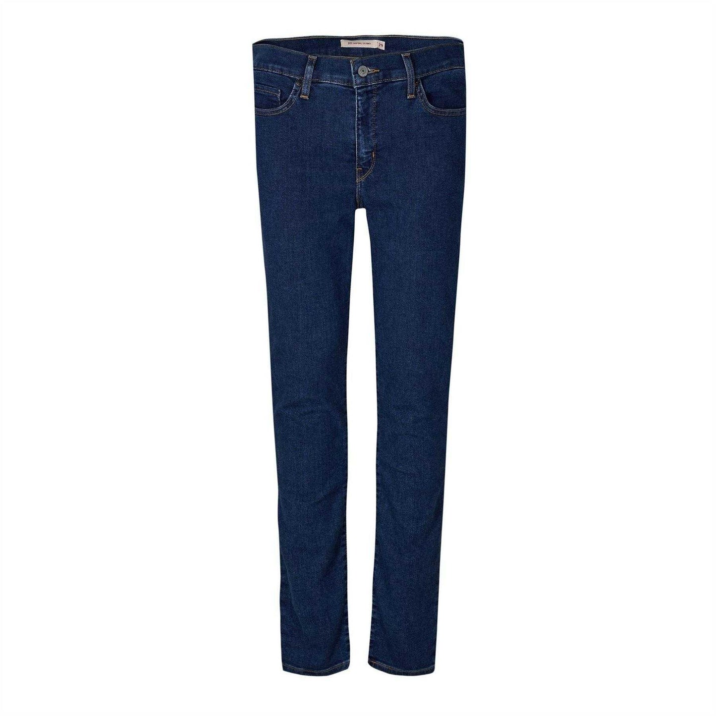 Stonewash - Front - Levis Womens-Ladies Cotton Denim Skinny Jeans