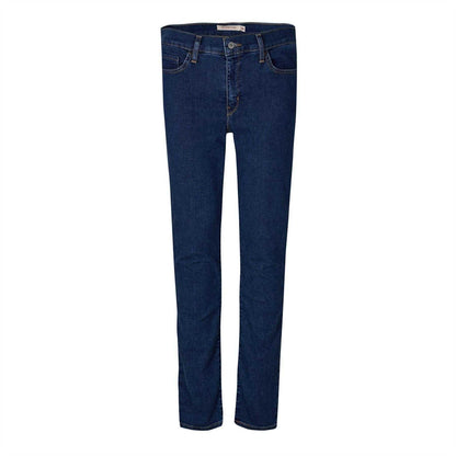 Stonewash - Front - Levis Womens-Ladies Cotton Denim Skinny Jeans