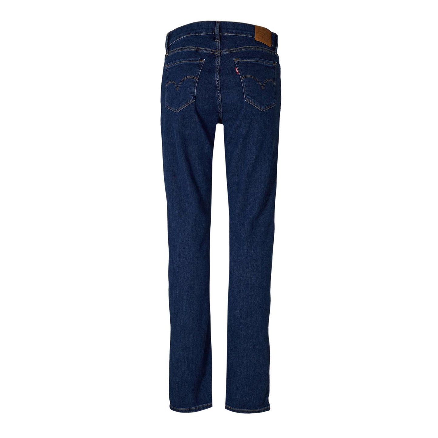 Stonewash - Back - Levis Womens-Ladies Cotton Denim Skinny Jeans