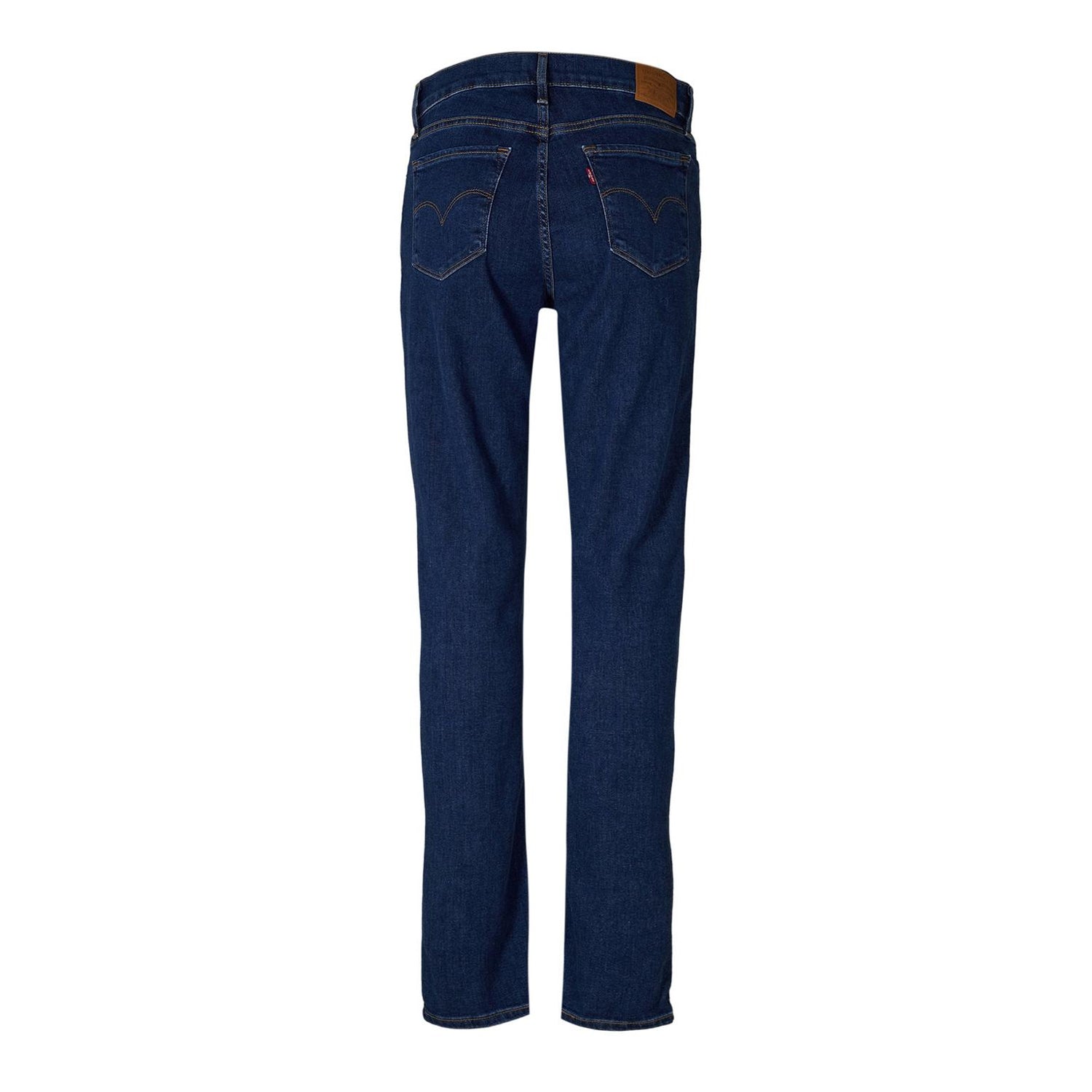 Stonewash - Back - Levis Womens-Ladies Cotton Denim Skinny Jeans