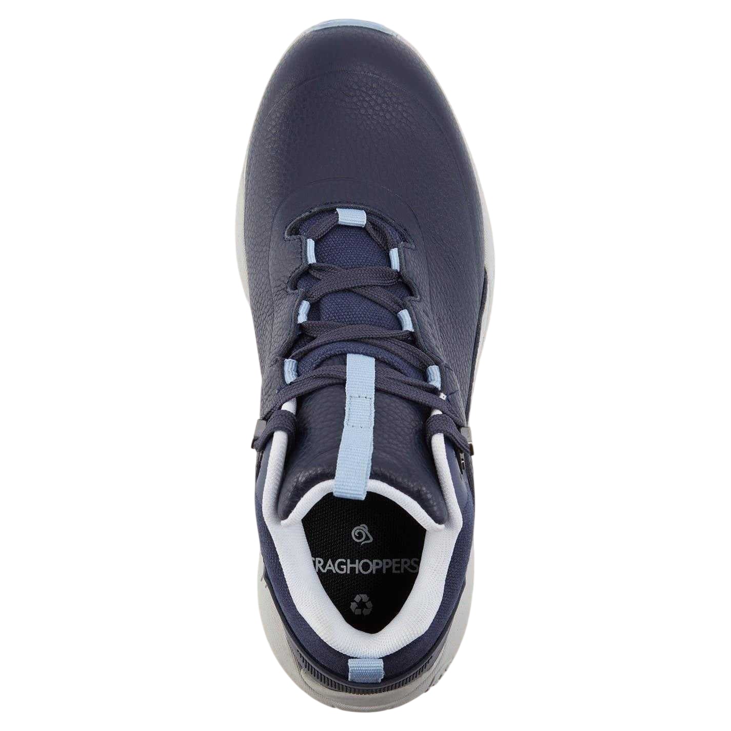 Blue Navy - Side - Craghoppers Womens-Ladies Adflex Eco Mid Cut Hiking Boots