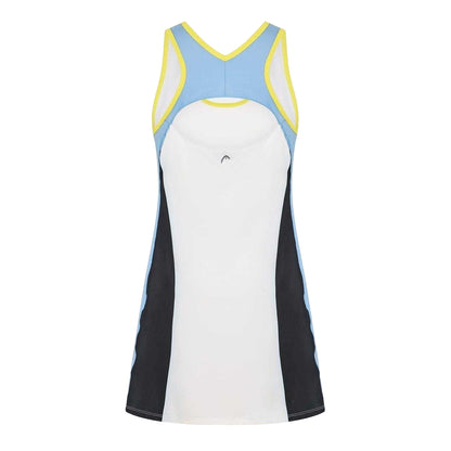 Multicoloured - Back - Head Womens-Ladies Fiona Colour Block Tank Dress