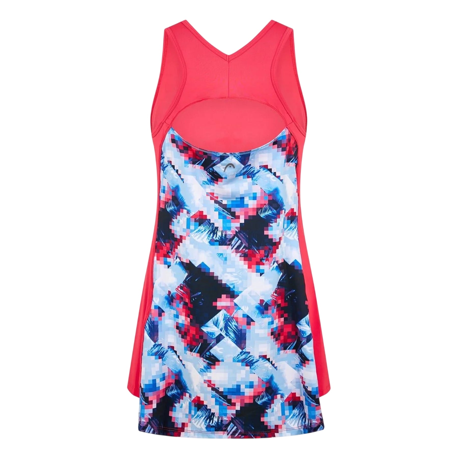 Multicoloured Digital - Back - Head Womens-Ladies Fiona Colour Block Tank Dress