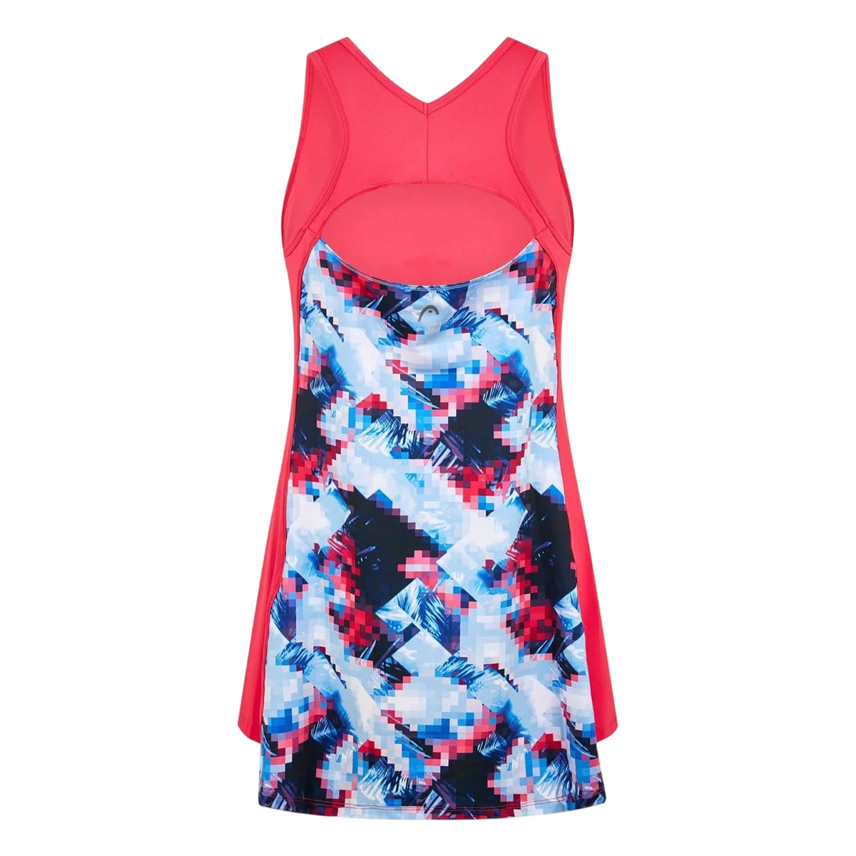 Multicoloured Digital - Back - Head Womens-Ladies Fiona Colour Block Tank Dress