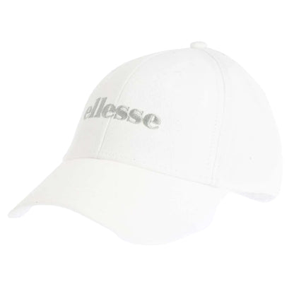 White - Front - Ellesse Alba Baseball Cap