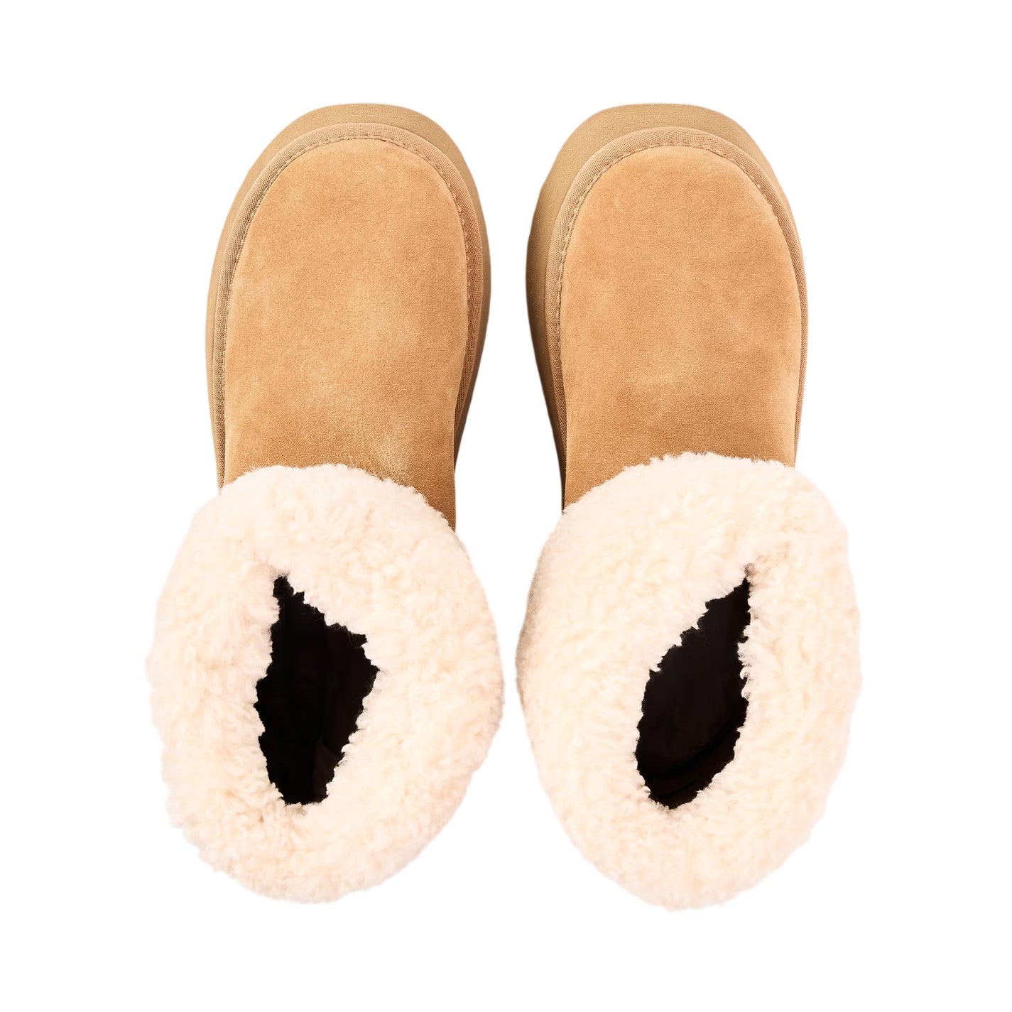 Chestnut - Side - Steve Madden Womens-Ladies St Moritz Suede Snug Fit Boots