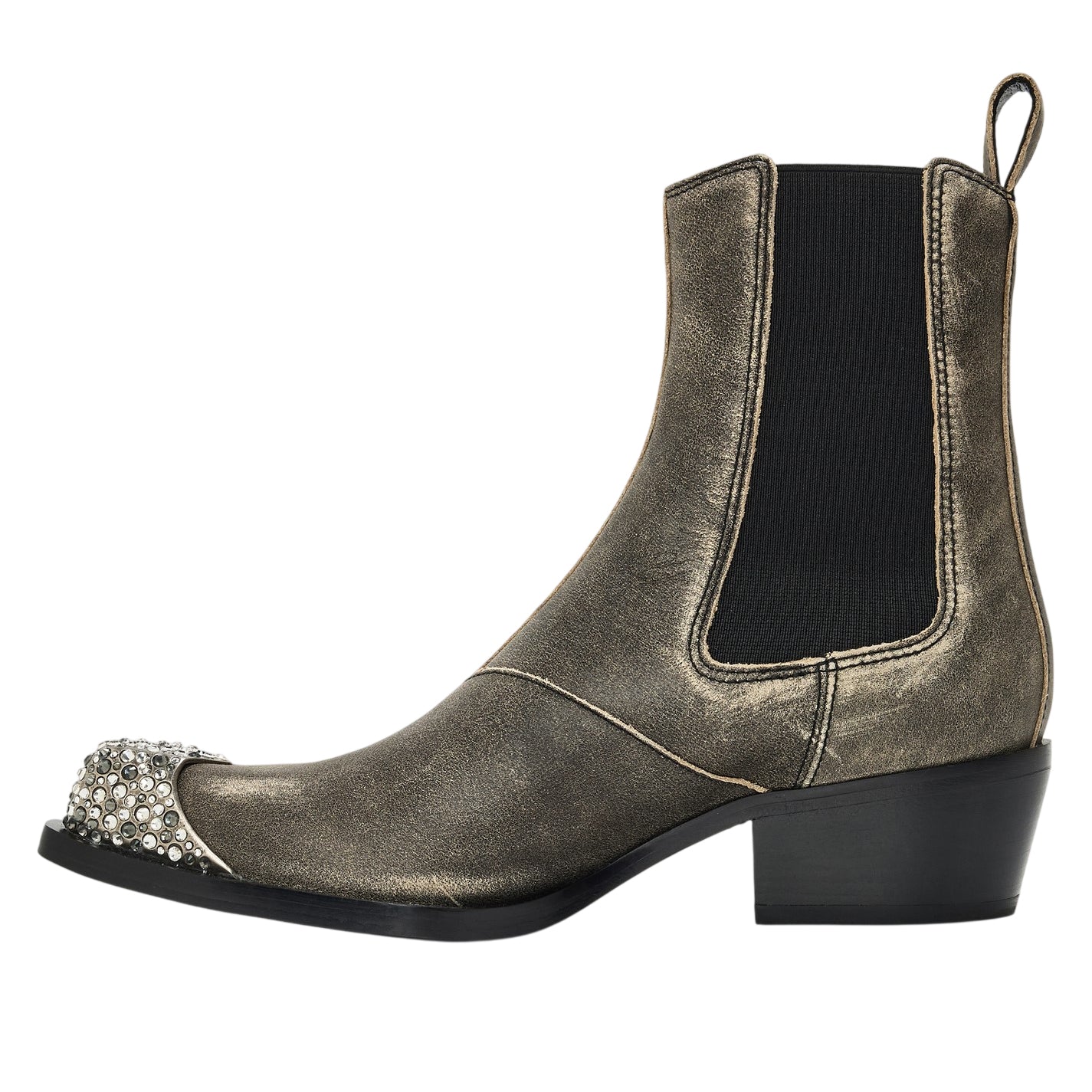 Tobacco Brown - Back - Diesel Womens-Ladies Calmity Leather Chelsea Boots