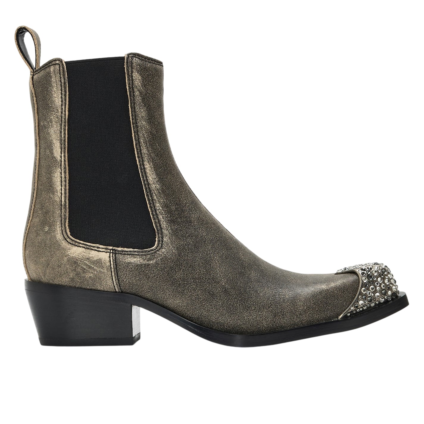 Tobacco Brown - Front - Diesel Womens-Ladies Calmity Leather Chelsea Boots