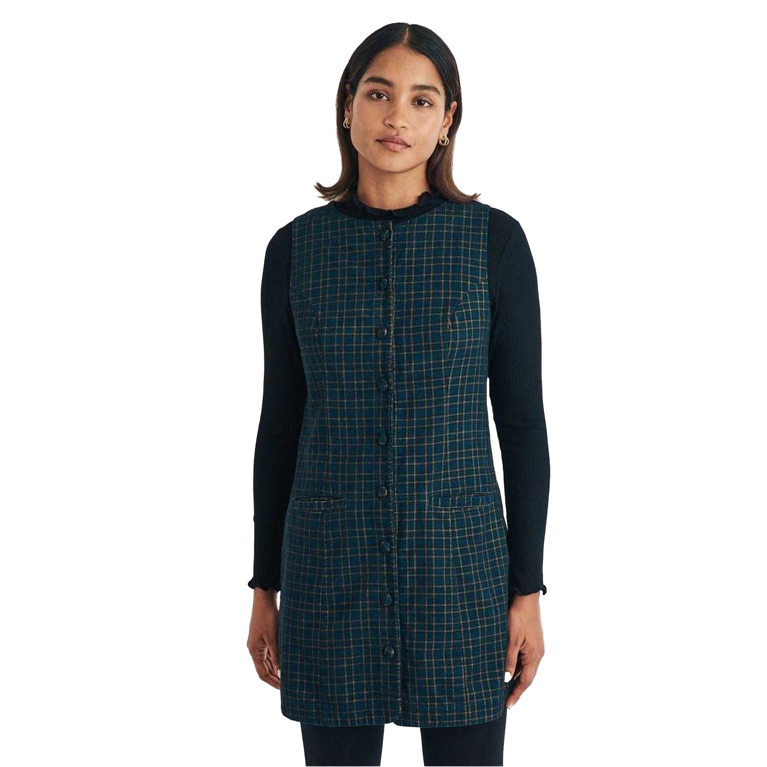 Blue - Front - Nobody's Child Womens-Ladies Ellie A-line Mini Dress