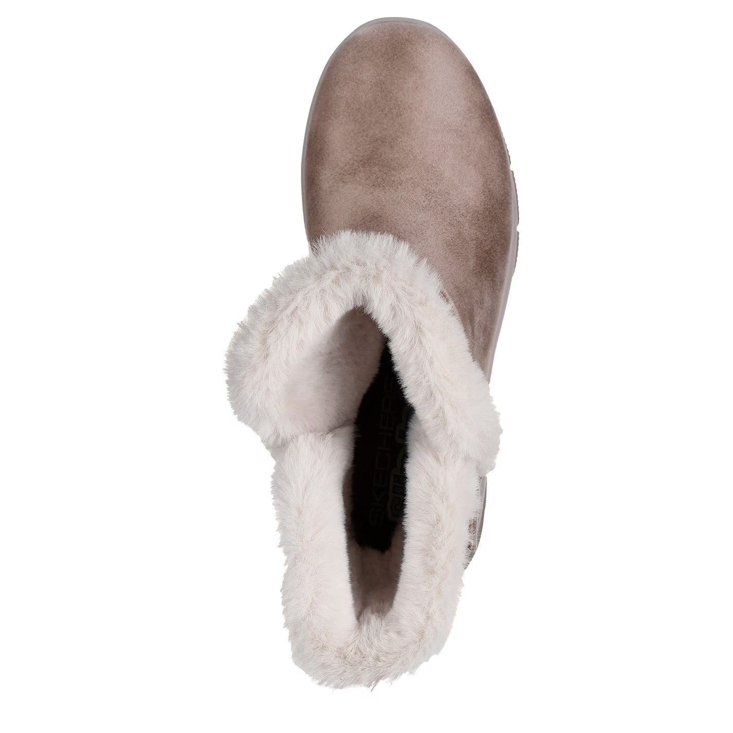 Dark Taupe - Side - Skechers Womens-Ladies Easy Going Dreamers Ankle Boots