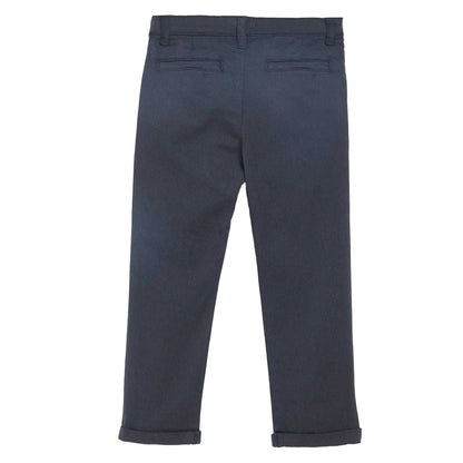 Navy - Back - Studio Pro Boys Chinos