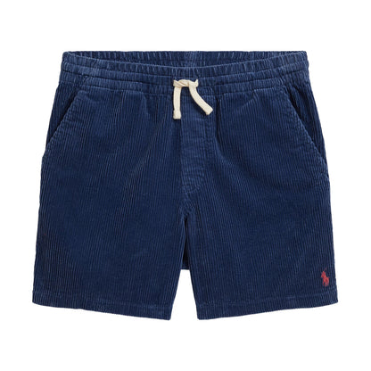 Classic Blue - Front - Ralph Lauren Boys Corduroy Chino Shorts