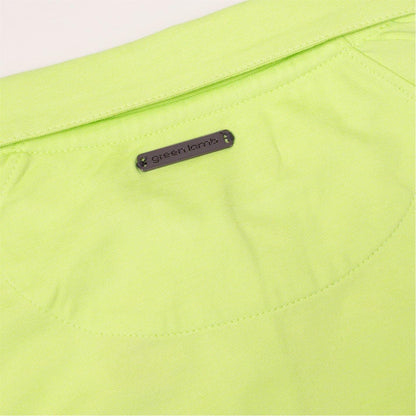 Lime - Lifestyle - Calvin Klein Womens-Ladies Collared Short-Sleeved Polo Shirt