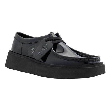 Black Patent - Lifestyle - Clarks Womens-Ladies Torview Suede Shoes