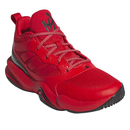 Team College Red - Pack Shot - Adidas Childrens-Kids Mahomes 2 Impact FLX Lace Up Trainers