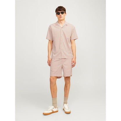 Moonbeam - Back - Jack And Jones Mens Abstract Relaxed Fit Chino Shorts