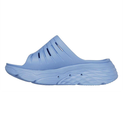 Blue - Back - Skechers Womens-Ladies Foam Max Cushioning Clogs