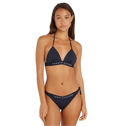 Desert Sky - Side - Tommy Hilfiger Womens-Ladies Triangle Bikini Top