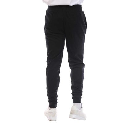 Black - Back - Boss Mens Logo Tracksuit Bottoms