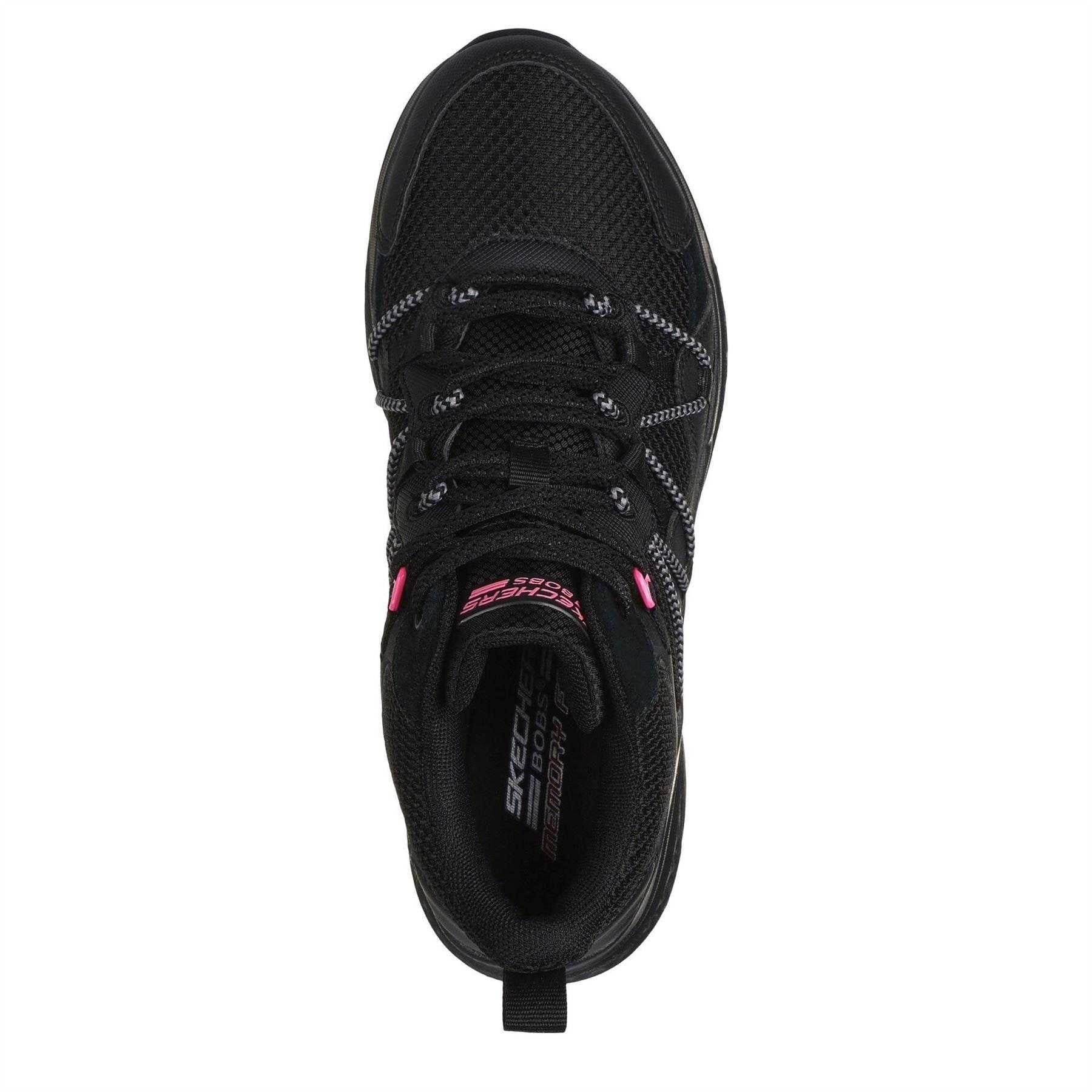 Black - Lifestyle - Skechers Womens-Ladies Lunatrail Logo Trainers