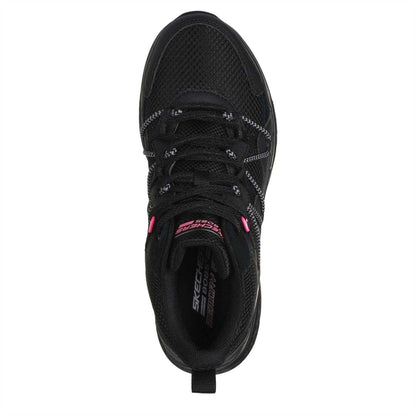 Black - Lifestyle - Skechers Womens-Ladies Lunatrail Logo Trainers