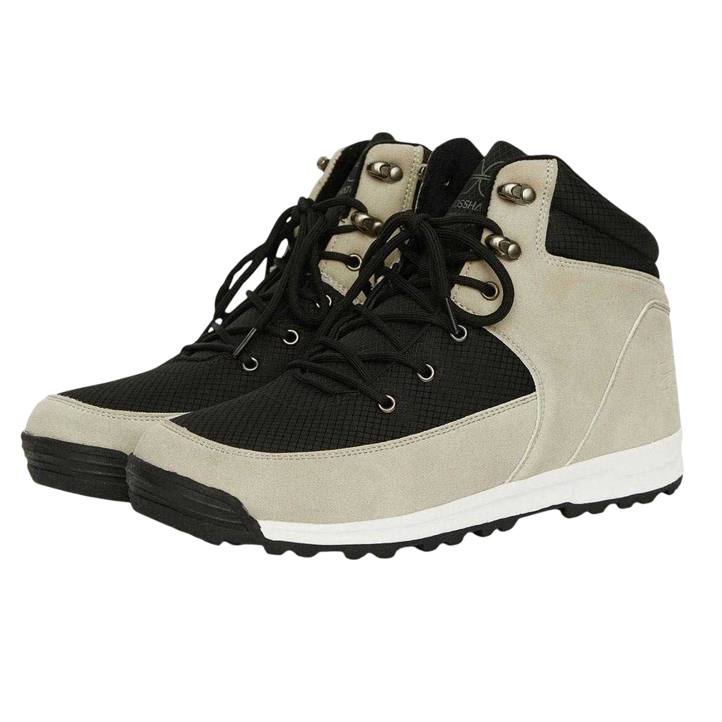 Grey - Lifestyle - Crosshatch Mens Fordbliss Hiking Boots
