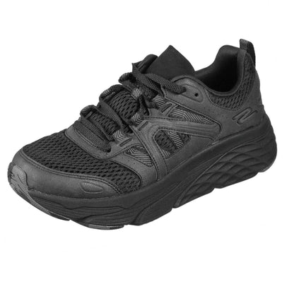 Black - Side - Skechers Womens-Ladies MC Elite Logo Slip-on Trainers