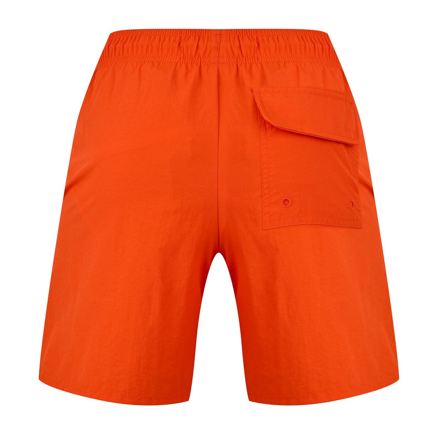 Orange - Back - Lyle & Scott Mens Grosgrain Embroidered Logo Swim Shorts