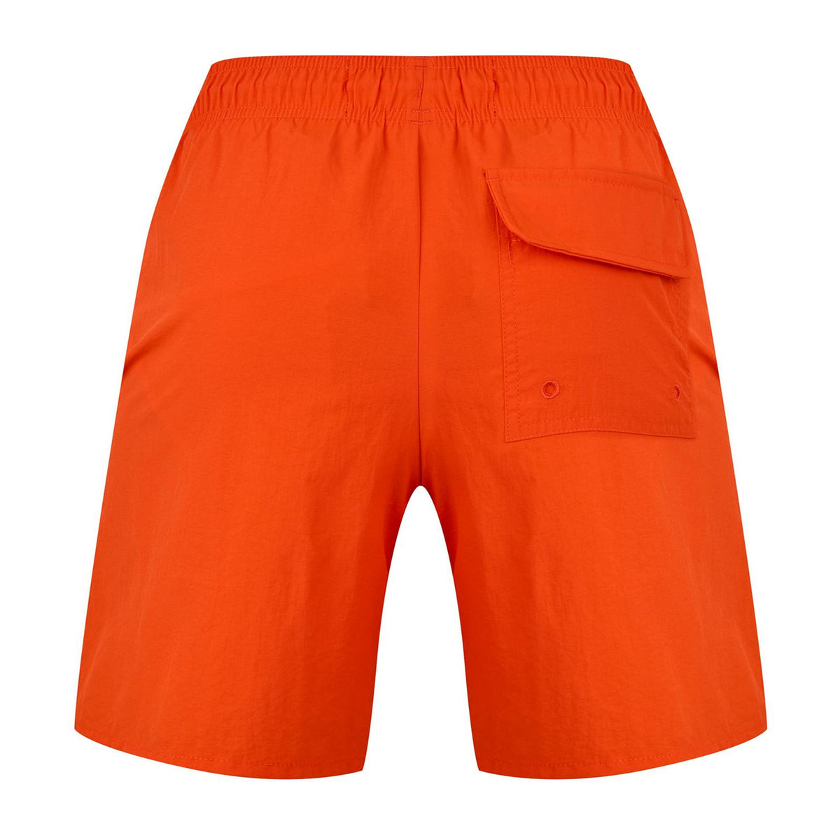 Orange - Back - Lyle & Scott Mens Grosgrain Embroidered Logo Swim Shorts